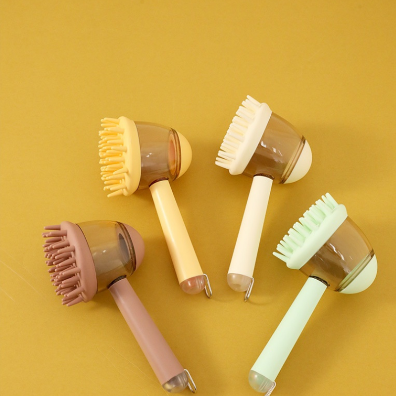 Brosse de Bain 3-en-1 PetZen™ – Massage, Démêlage & Shampoing pour Chien 🐶 🐾