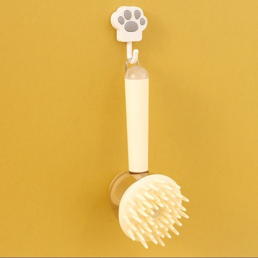 Brosse de Bain 3-en-1 PetZen™ – Massage, Démêlage & Shampoing pour Chien 🐶 🐾