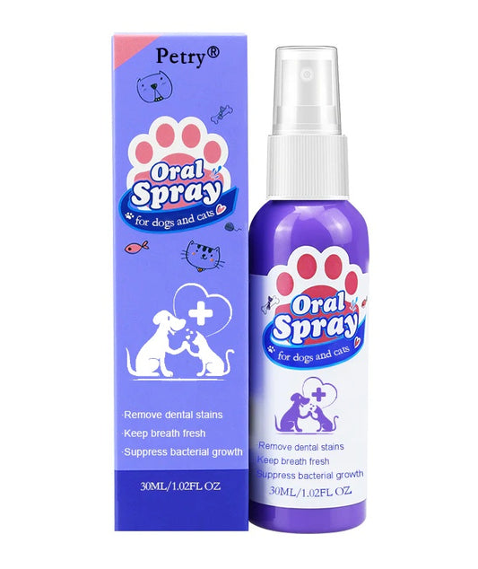 Spray Dentaire PetZen™ – Soin Quotidien pour une Bouche Saine  🐶 🦷