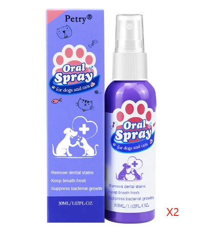 Spray Dentaire PetZen™ – Soin Quotidien pour une Bouche Saine  🐶 🦷