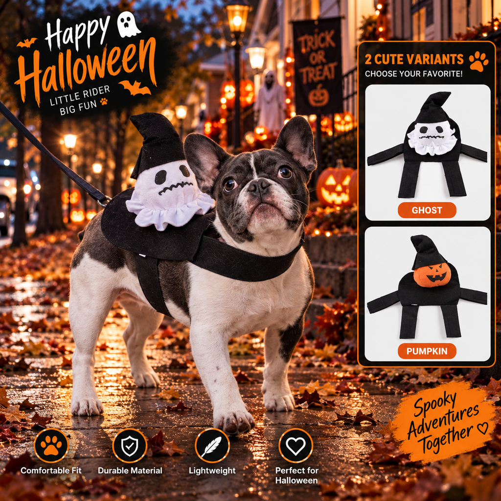 PetZen™ Spooky Rider Halloween Costume