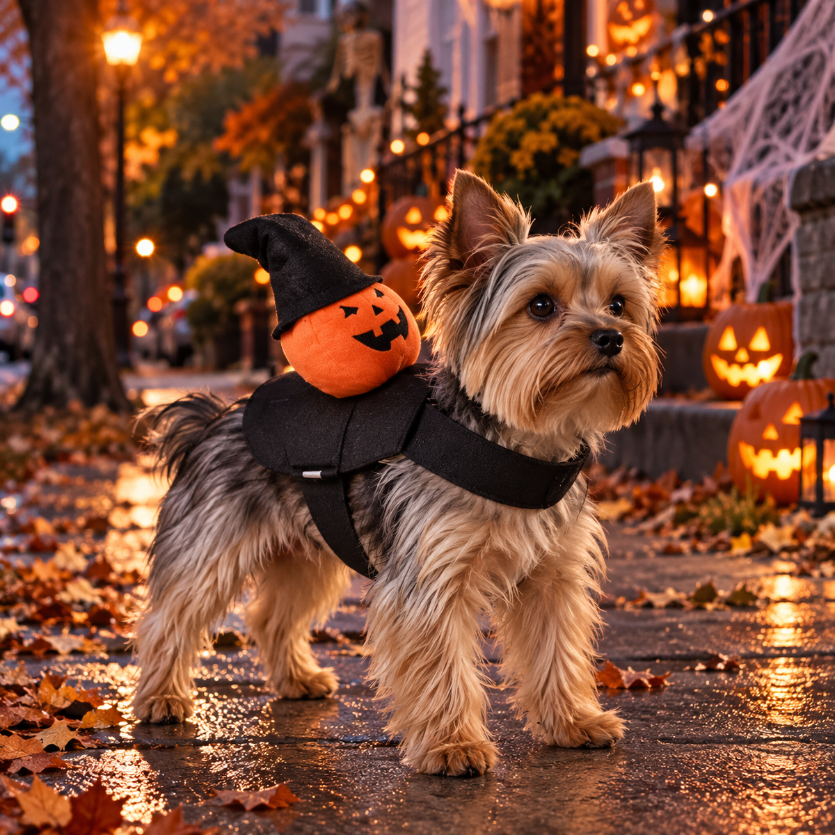 PetZen™ Spooky Rider Halloween Costume