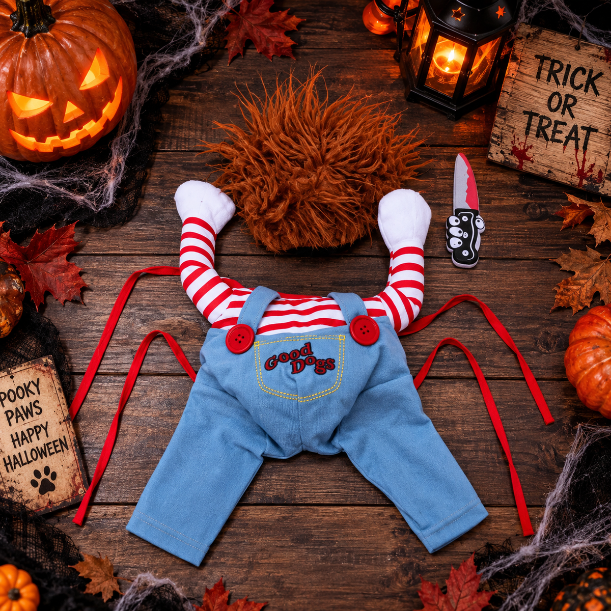 PetZen™ Chucky Halloween Dog Costume